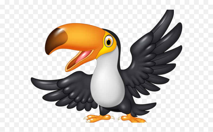 Iphone Toucan Emoji - Toucan Bird Clipart,Flamingo Emoji