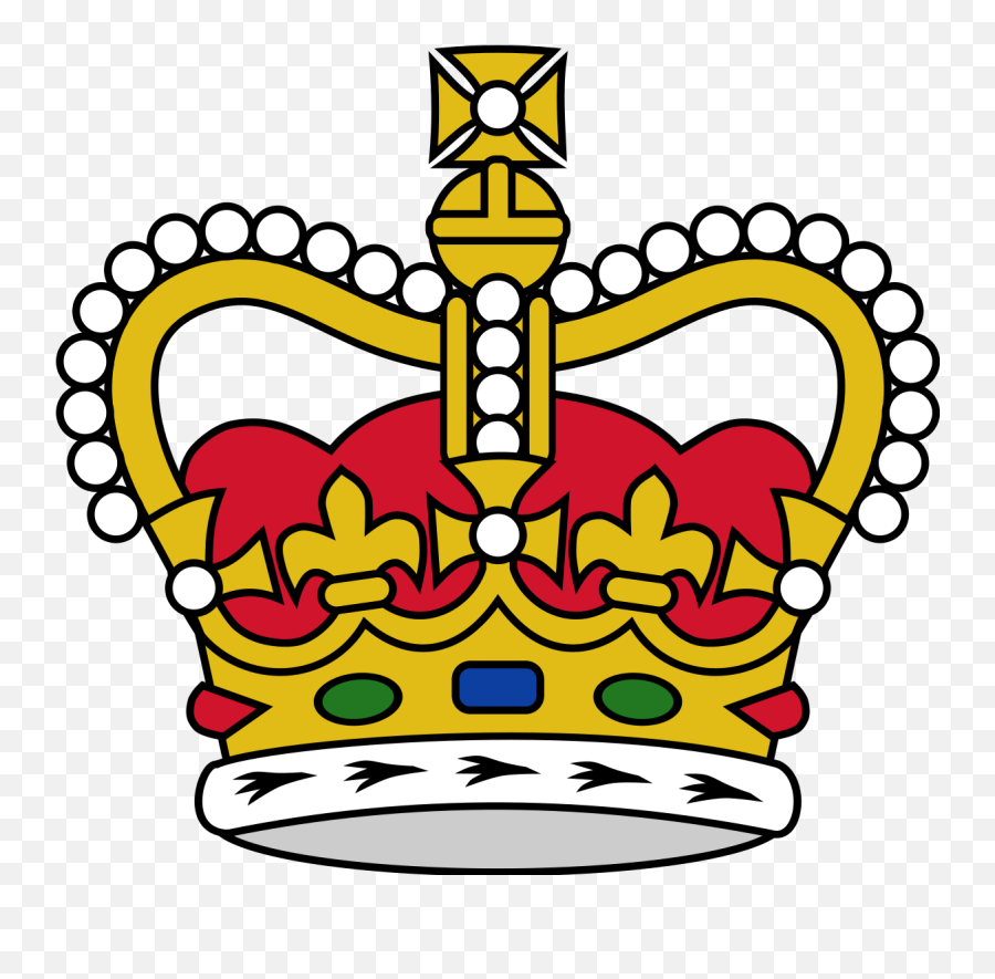 Filecrown Of Saint Edward Heraldrysvg - Wikimedia Commons Old World Blues New Victoria Emoji,Prince Crown Emoticon