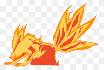 Kurama Transparent Png - Kurama Chakra Mode Png Clipart Kurama Chakra Png Emoji,Sage Mode Emoji