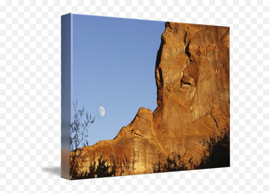 Moon Fin Canyon De Chelly By Michael Stephen Wills - Full Moon Emoji,Artists Who Visualize Emotion