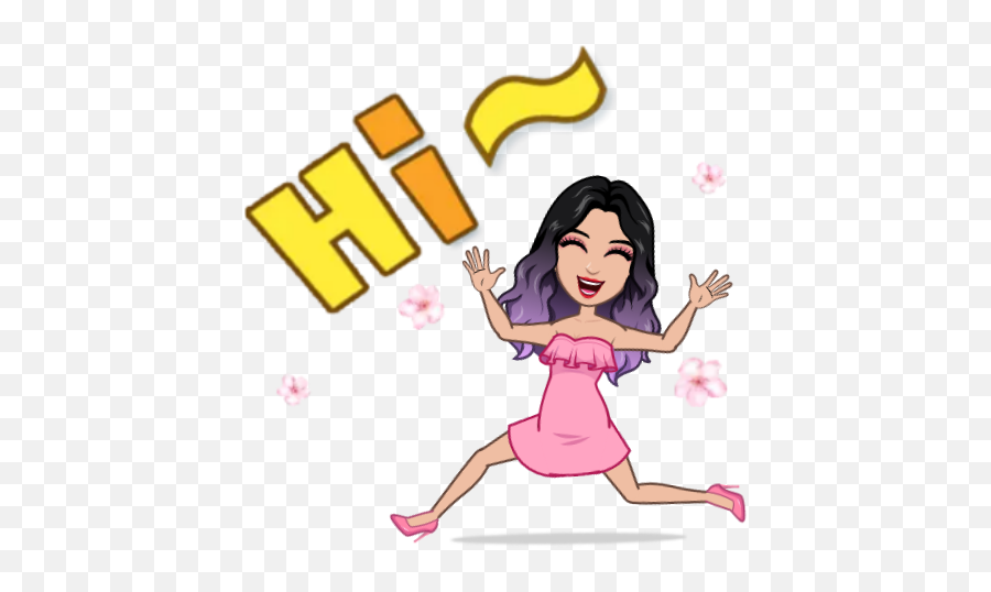 Bitmoji Bitmojis Snapchat Sticker By Roro Chan - Snapchat Girl Emoji,Women Emojis Transparent