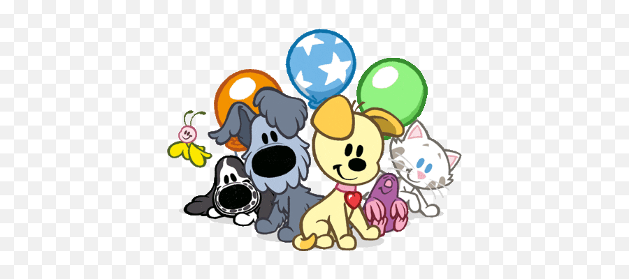 Pin - Woezel En Pip Verjaardag 3 Jaar Emoji,Happy Birthday Emoticons With Labrador Retriever