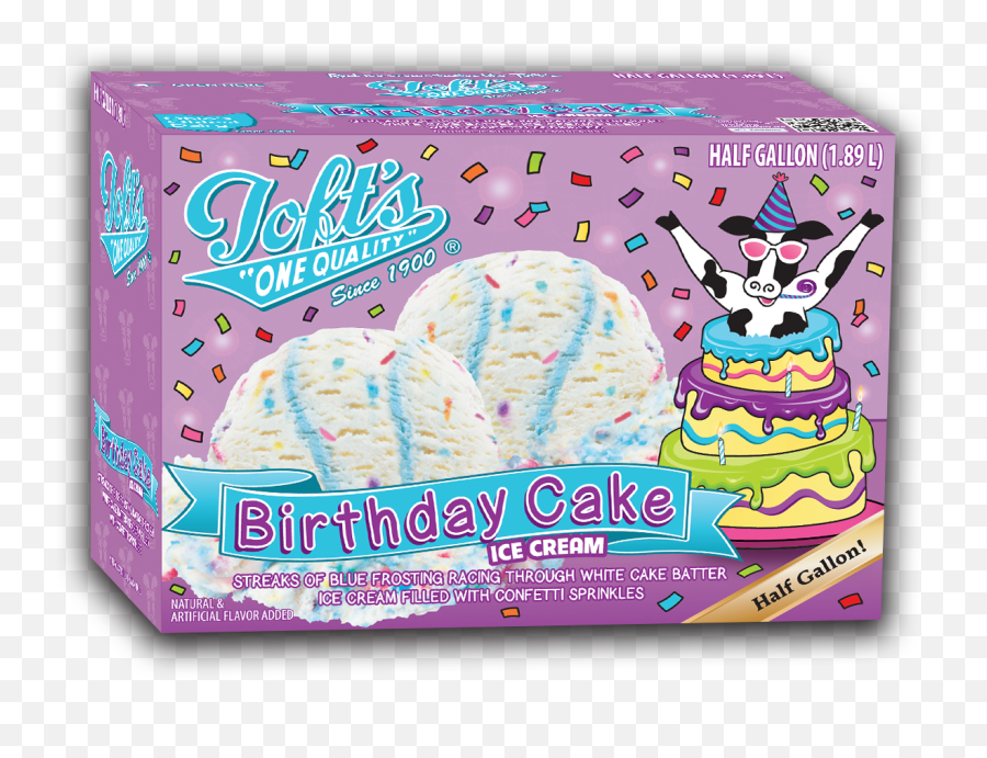Tofts Birthday Cake Ice Cream - Toft Ice Cream Unicorn Dreams Emoji,Emoji Birthday Cakes At Walmart