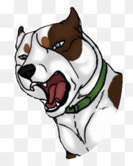 Pitbull Clipart Animation Gif Cartoon - Pitbull Animation Gif Emoji,Pitbull Emoji
