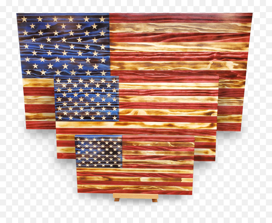 Wooden American Flags - American Emoji,Iowa Flag Emoticon