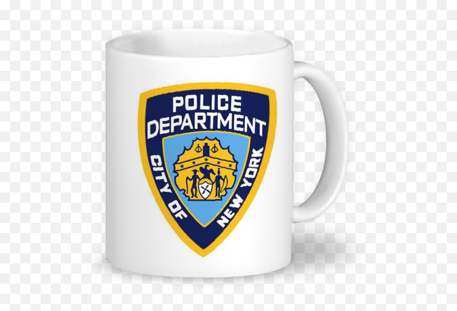 Caneca Brooklyn Nine - Nine Nypd Logo Png Emoji,Brooklyn Nine Nine Making Fun Of Holt No Emotion Season