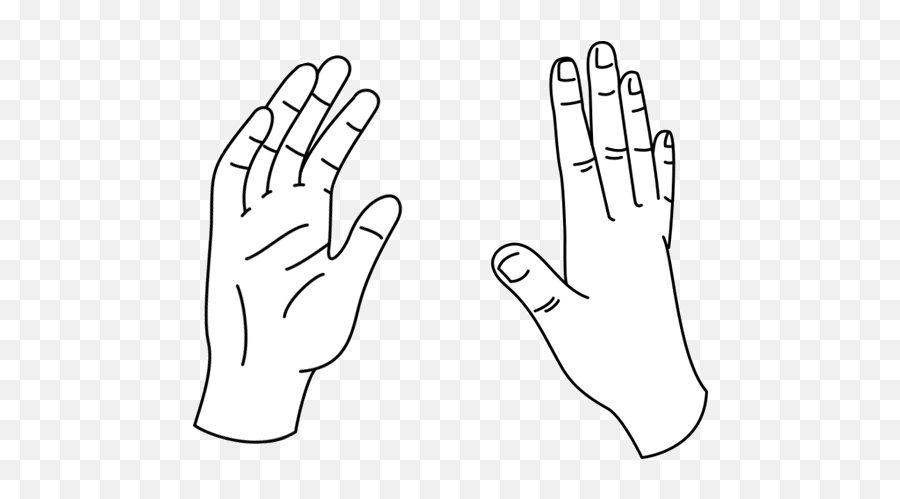 High Five Cartoon Pictures Gif - Sign Language Emoji,Futurama Slack Emoji
