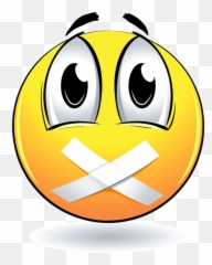Download Free Render Smilies - Smiley Emoji,Taped Mouth Emoticon