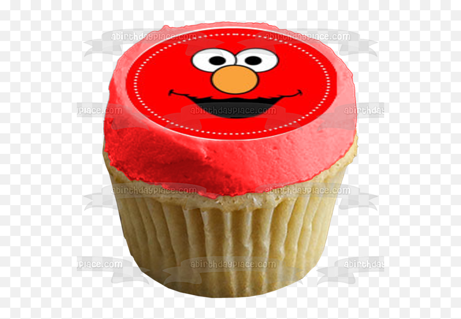 Sesame Street Elmo Big Bird Cookie - Bape Cupcakes Emoji,Oscar The Grouch Emoticon