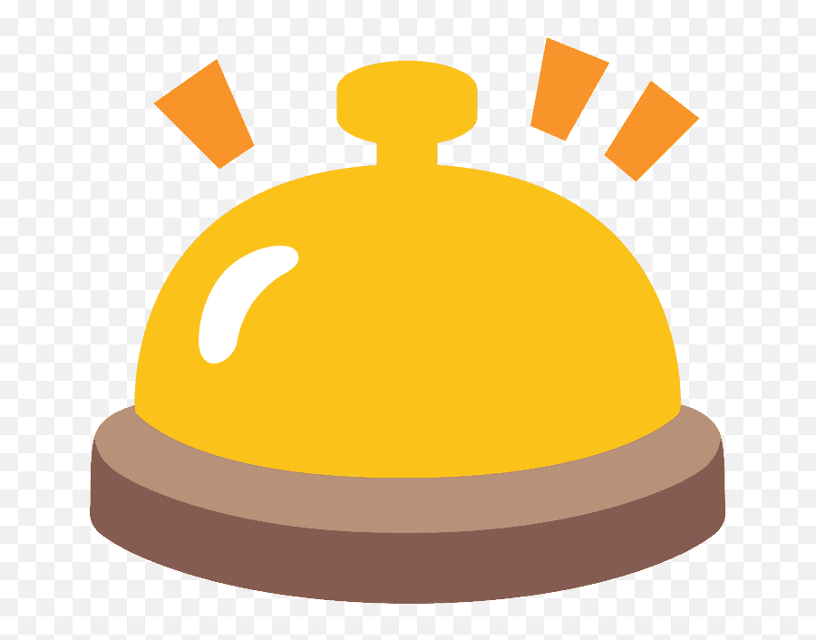 Bellhop Bell Emoji Clipart - Emoji Timbre,Bell Ringer Emoji Png