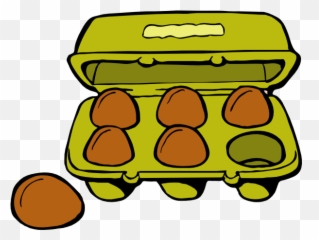 Free Egg Clipart Eggs Food Clip Art Downloadclipart Org 4 3 - Box Of Eggs Cartoon Emoji,Food Quotes With Food Emojis