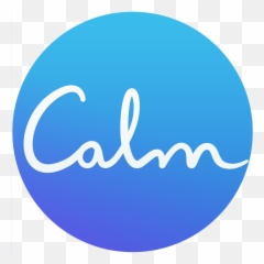 Meditation Apps - Transparent Png Calm App Logo Emoji,Best Meditation For Emotion