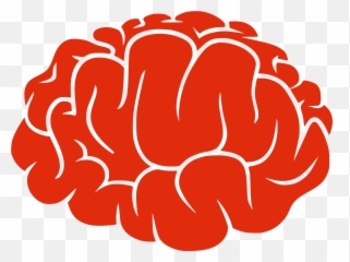 Brain Silhouette Clip Art - Big Log Cliparts Png Download Transparent Cartoon Brains Png Emoji,Brain Emoji