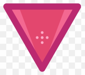 Triangle Vector Svg Icon - Language Emoji,Pink Triangle Emoticon