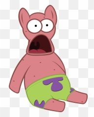 Patrick Star Spongebob Squarepants - Surprised Patrick Transparent Png Emoji,Patrick Star Emoji