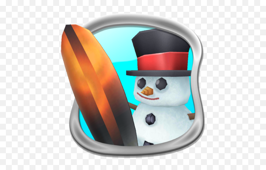 Surfing Snowman Emoji,Emojis The Snow Man