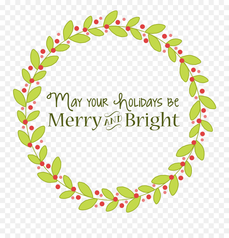 Download Bright Christmas Clipart Jpg Library Download Emoji,Christmas Wreath Text Emoticon