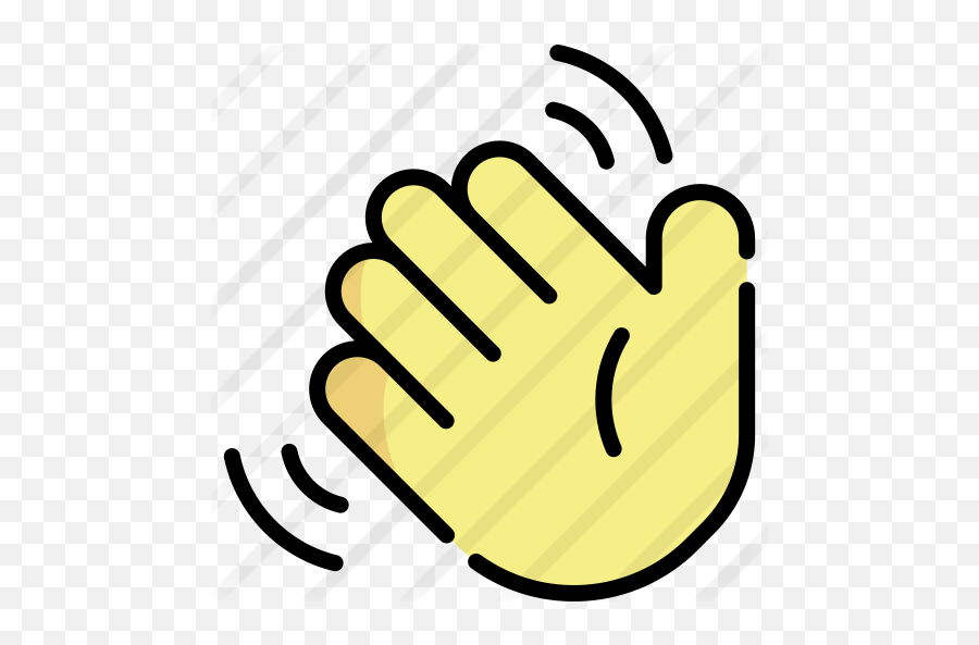 Waving Hand - Imagenes De Una Mano Que Saluda Emoji,Waving Goodbye Emoji