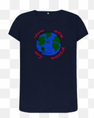 Womenu0027s My Cat Is My World T - Shirt Fundraiser Emoji,Women Wave Emoji