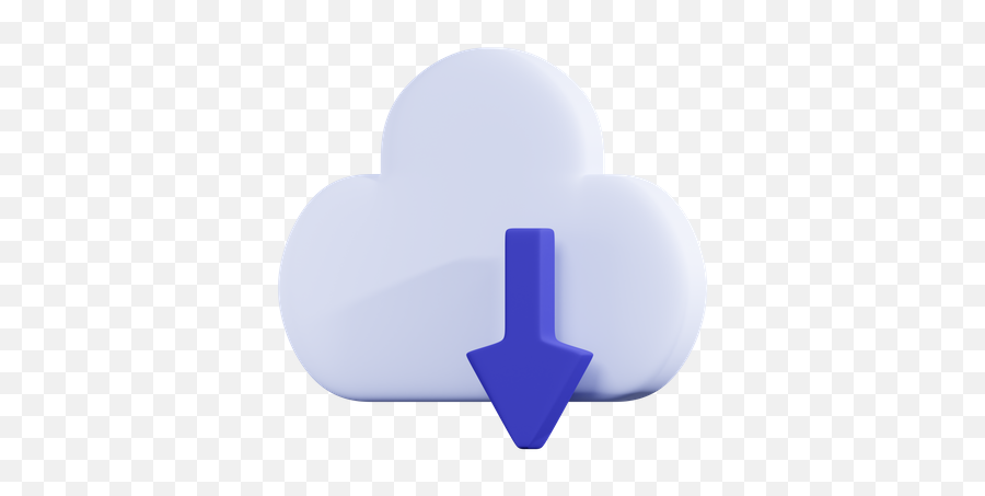 Cloud Download Emoji Icon - Download In Line Style,Discord Cloud Emoji