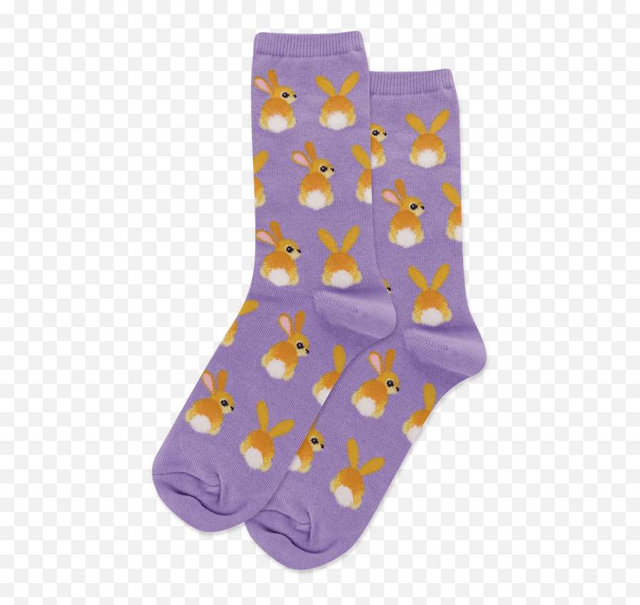 Womenu0027s Bunny Tails Crew Socks U2013 Hotsox Emoji,Bunny Pat Emoji