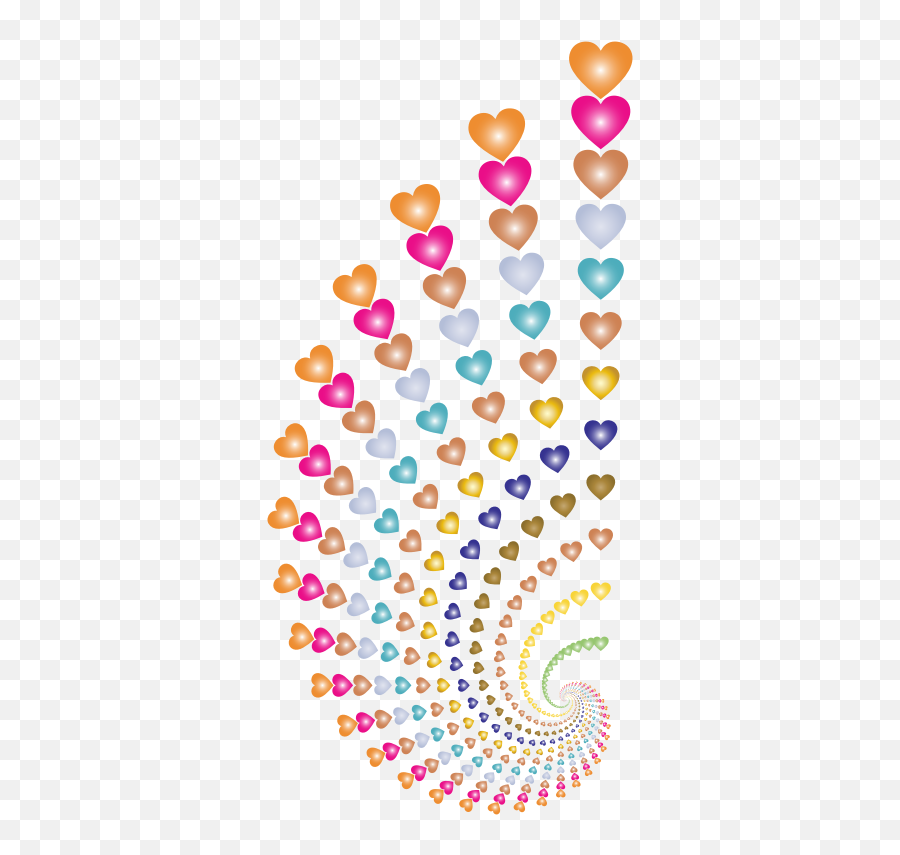 Hearts Swirl Design - Openclipart Emoji,Emoji Whirlpool