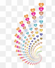 Hearts Swirl Design - Openclipart Emoji,Emoji Whirlpool