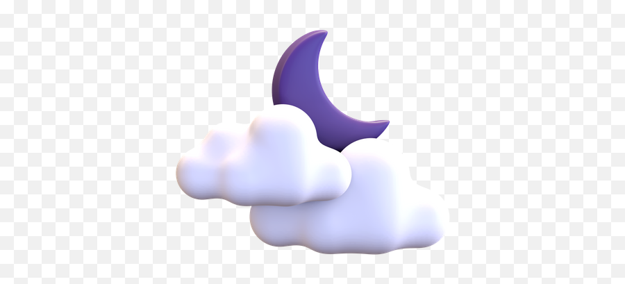Cloudy Night Icon - Download In Line Style Emoji,Starry Sky Made Out Of Emoticons