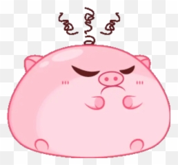 Chubby Mochipig Stickers For Whatsapp - Happy Emoji,Emoji Filmi