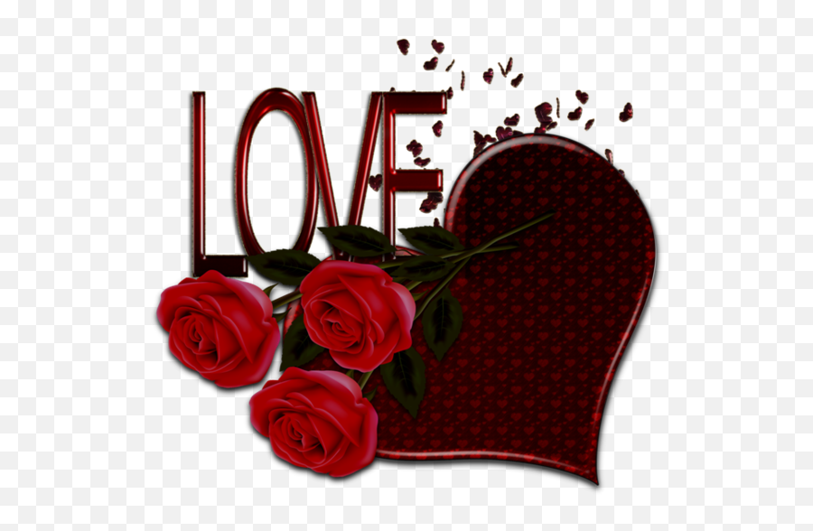 Tubes Png Valentine Images Love Wallpaper Love Design - Güzel Çiçek Kalp Resmi Emoji,Westside Emoticon