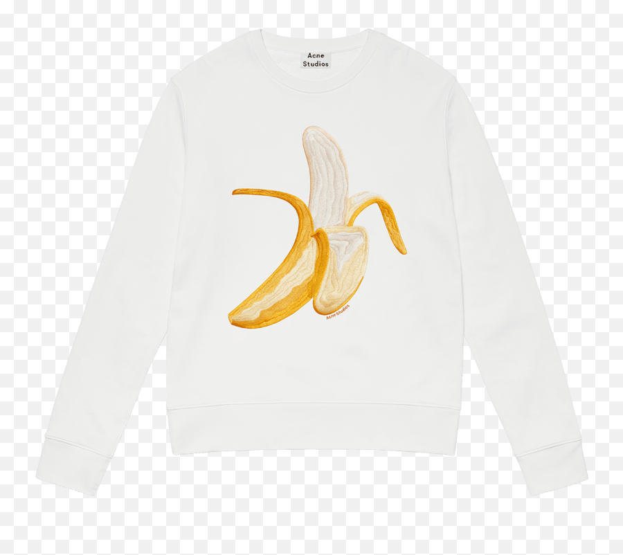 Casey Banana - Long Sleeve Emoji,Banana Emoji