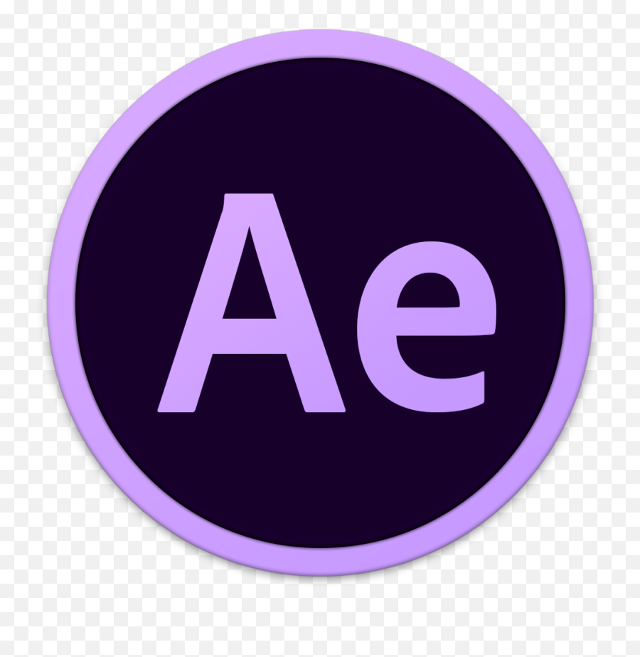 Adobe Ae Icon - Adobe Ae Icon Circle Emoji,Ae Emoji