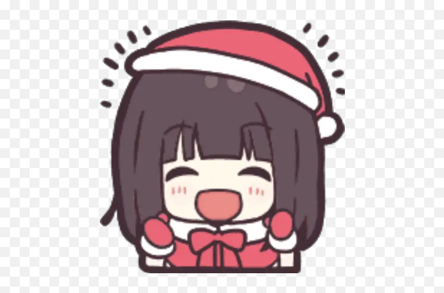 Menhera - Menhera Chan Emotes Christmas Emoji,Futurama Emojis