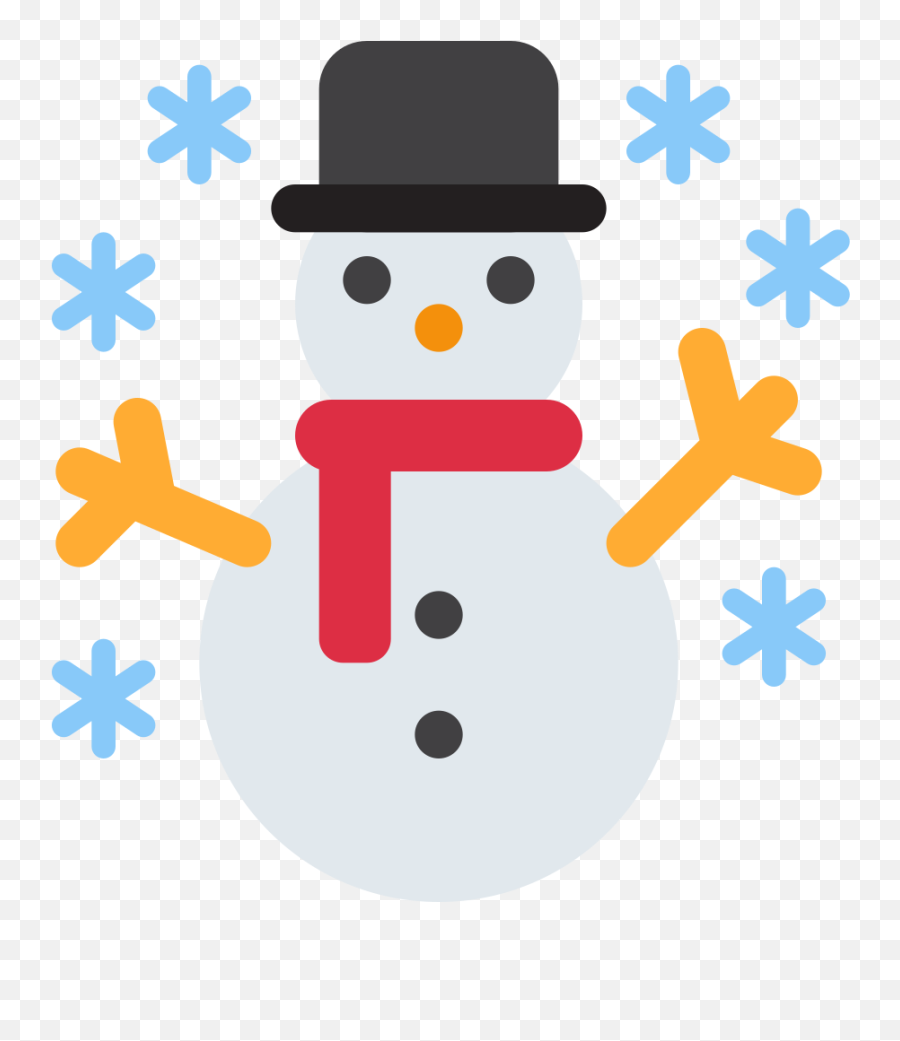 Snowman Emoji - Snowman Emoji,Snowman Emoji