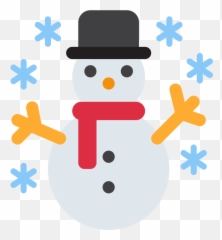 Snowman Emoji - Snowman Emoji,Snowman Emoji