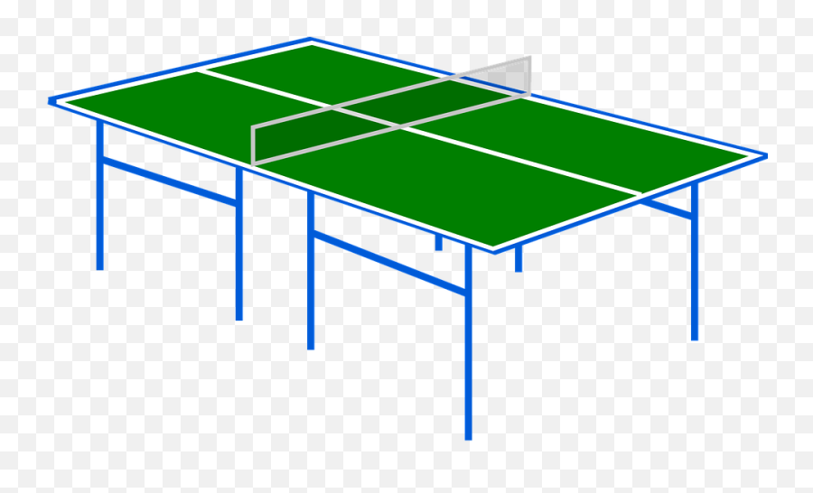 Play Green Ping Pong Sport Table Tennis - Table Tennis Table Cartoon Emoji,Table Tennis Emotions