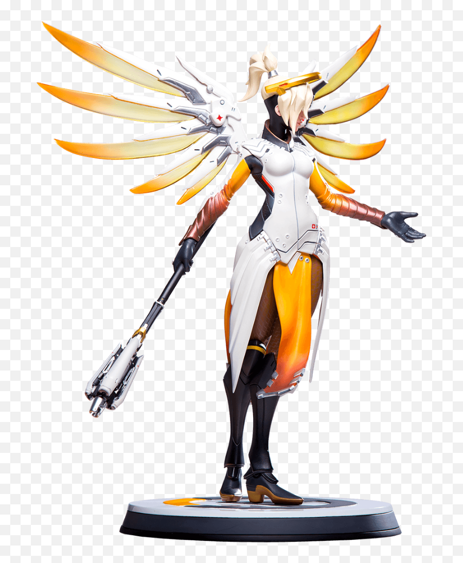 Blizzard Overwatch - Mercy Statue Mercy Overwatch Statue Emoji,Emotions Mercy Overwatch