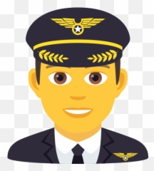 Emoji Pilot Man To Copy Paste - Emoji Piloto,Badge Emoji