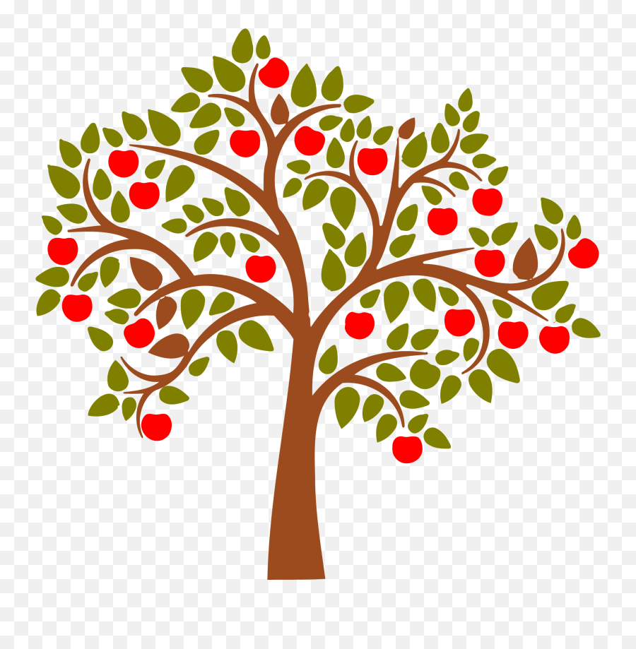 Fall Tree Tree Clipart No Leaves Free - Apple Tree Free Clipart Emoji,Emoji Quiz Tree Tree Tree Tree Black Circle