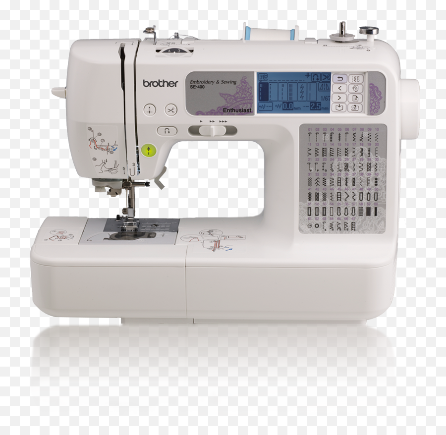 Brother Se400 Computerized Sewing And Embroidery Machine - Brother Se400 Emoji,Seam Emotion Model