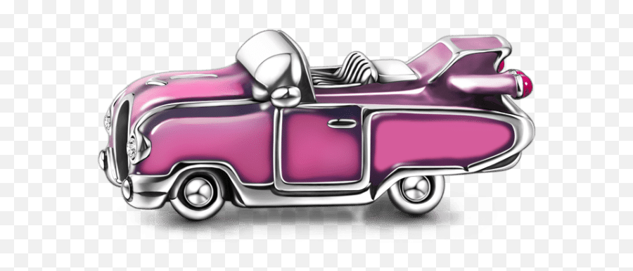 Roadster Charm Silver - I Love Travel Charms Jewelry Automotive Paint Emoji,Emoji Charms