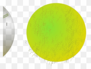 Simple Tennis Ball Png Svg Clip Art - Dot Emoji,Flag Tennis Ball Emoji