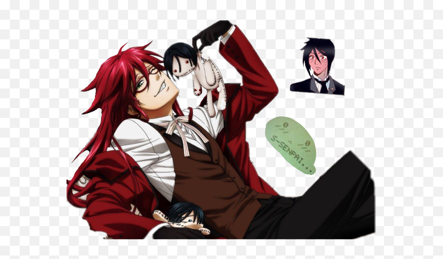 Blackbutler Image - Grell Sutcliff Emoji,Grell Sutcliff Emojis