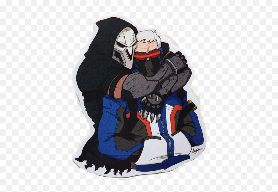 Overwatch Reaper76 Sticker - Supervillain Emoji,Overwatch Soldier:76 Emojis