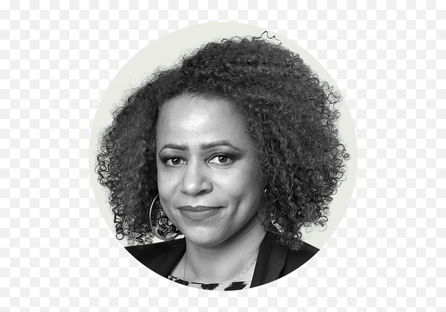 Nikole Hannah - Jones The New York Times Hair Design Emoji,Racial Facial Emotion Pciture