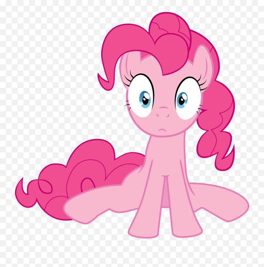 My Little Pony Pinkie Pie Shocked Emoji,Dark Skinnedelf Emoji
