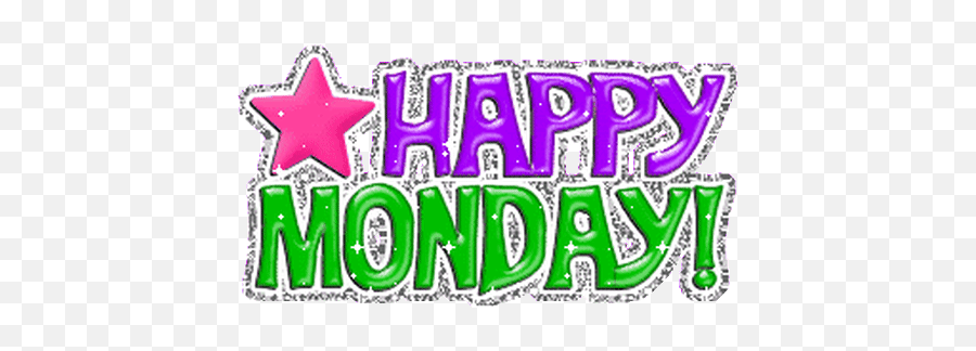 Top Happy Monday Stickers For Android - Glitter Happy Monday Emoji,Monday To Friday Emoticons