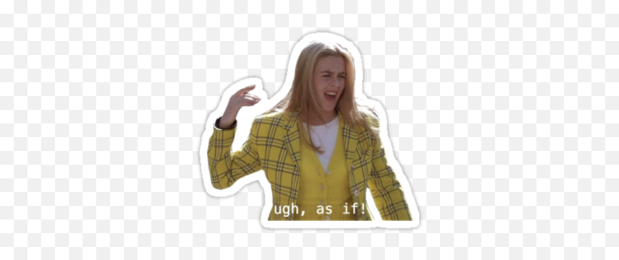 Snapchat Stickers Tumblr Stickers - Transparent Cher Clueless Png Emoji,Notebook Hart Emojis Movie