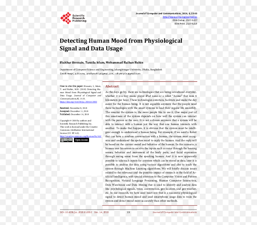 Pdf Detecting Human Mood From Physiological Signal And Data - Grow Sunflower In Zambia Emoji,Valence And Arousal Emotion Scale Android