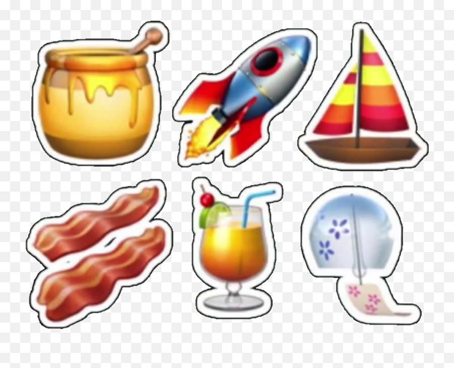 Emoji Iphone Emojis Sticker - Serveware,Rocketship Emoji